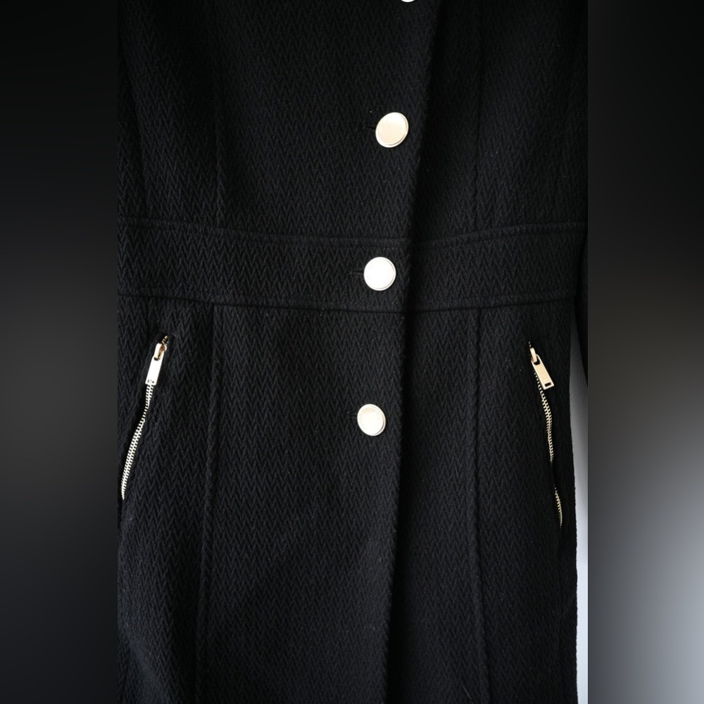 Guess Wool Coat Gold Hardware - Picture 5 of 8